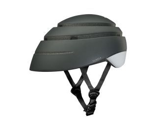 Casco Closca Loop Plegable Graphite-Blanco