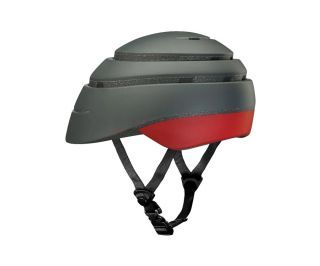Closca Loop Folding Helmet - Graphite Red