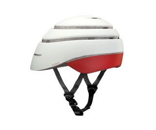 Casco Closca Loop Pieghevole - Pearl Rosso