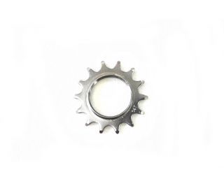 Fixed Tandwiel 14t met lockring – Zilver