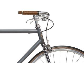 Jitensha Tokyo Single Speed Bike - Concrete/Alu/Camel