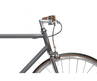 Jitensha Tokyo Single Speed Bike - Concrete/Alu/Camel