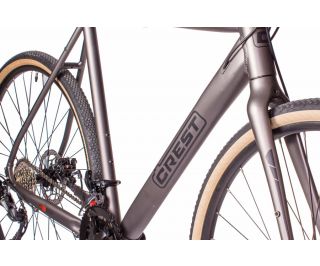 Bicicleta Gravel Crest Split 18V Gris