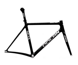 Cuadro y horquilla Dolan Seta Carbon Track Negro