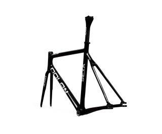 Cuadro y horquilla Dolan Seta Carbon Track Negro