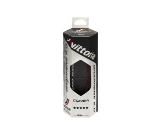 Vittoria Corsa TLR Faltreifen Graphene 2.0 Schwarz