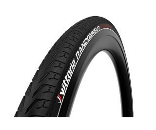 Cubierta Vittoria Randonneur Reflective Rígida 700x32c Negro