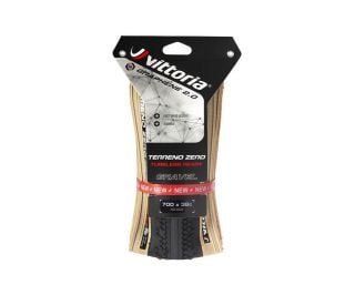 Pneu Vittoria Terreno Zero TLR Pliant Graphene 2.0 Noir/Crème