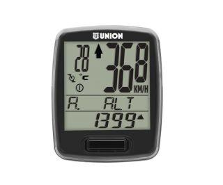 Union 21 Functions Wireless Cycle Computer - Black