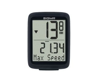 Sigma BC 8.0 WL Wireless Bike Computer ATS - Black