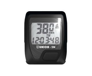 Union 5 Functions Cycle Computer - Black