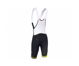 Bibshort Eltin Darkspace Schwarz/Gelb