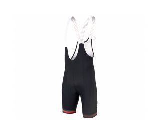 Bibshort Eltin Darkspace Schwarz/Rot