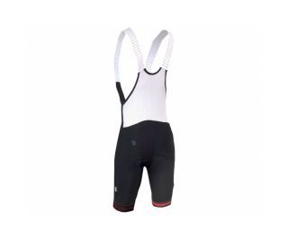 Bibshort Eltin Darkspace Schwarz/Rot