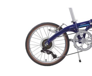 Dahon Piazza D8 Vouwfiets - blauw