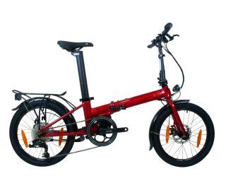 Bicicleta Eléctrica Plegable Dahon Unio E20 DB Rojo