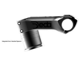 Attacco Manubrio Ahead Deda Vinci 31.7 mm Nero