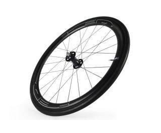 Hed Jet 4 Plus Track Front Wheel - Black