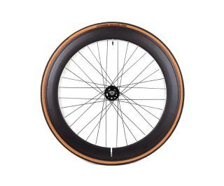 Ruota Anteriore Santafixie 60mm Nero + Camere d'aria + Copertoncino Classic