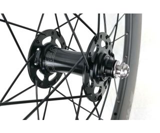 Santafixie 90mm Carbon Track Front Wheel - Black