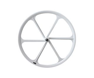 Rueda Delantera Fixie Teny Rim 6 aspas Blanca