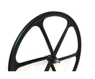 Teny Rim Six Spoke Fixie Front Wheel - Black