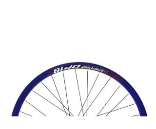 Weinmann DP18 Fixed Gear Voorwiel - Blauw 