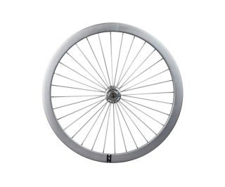 H plus Son Formation Face Fixie Bike Front Wheel Silver