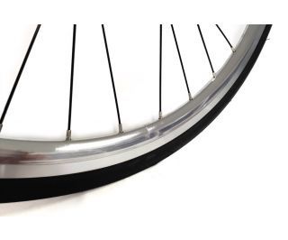 Santafixie 30mm Rear Wheel + Inner Tube + Tire - Silver/Black