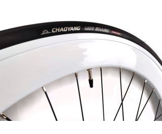 Santafixie 60mm Coaster Brake Wheelset + Inner Tubes + Tyres - White