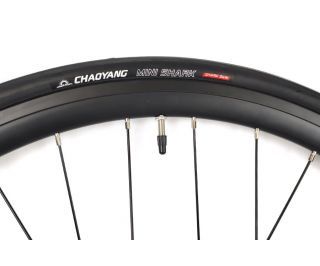 Santafixie 30mm Rear Wheel + Inner Tube + Tire - Black