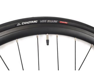 Santafixie 30mm Front Wheel + Inner Tube + Tire - Black