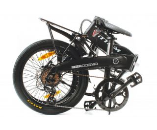 Littium Ibiza Dogma 04 Folding Electric Bike 10.4AH -  Black