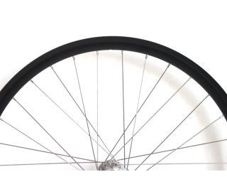 Weinmann DP18 Fixie Front Wheel - Black Silver