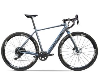 Bicicletta Elettrica  Gravel Vitoria e-Nyx Hybrid APEX Grigio