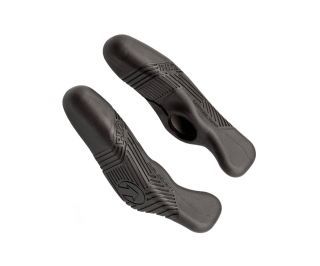 Embouts de cintre PRO Ergo Anatomique 125 mm Noir