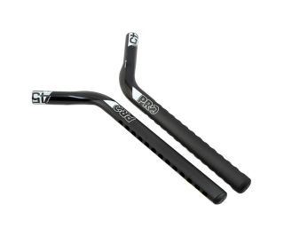 Extensiones de manillar PRO Missile Evo Carbon Ski-Bend Clip-On Negro