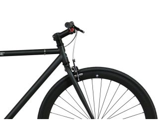 Bicicletta Fixie FabricBike Matte Black & Red 2.0