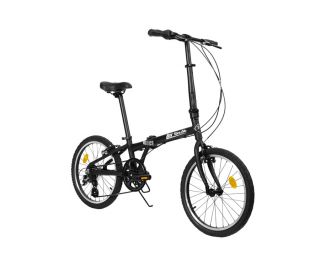 FabricBike Folding 7 Speed Bicycle - Matte Black