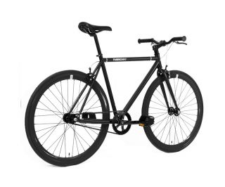 Fabric Fully Matte Black Fixed Bike