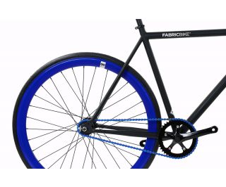 Bicicleta Fixie FabricBike Original Matte Black & Blue