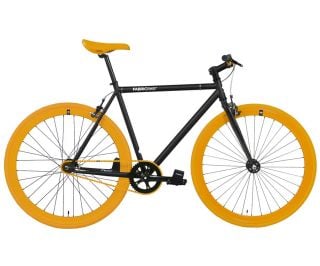 Bicicletta Fixie FabricBike Matte Black & Orange