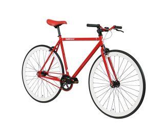 Bicicletta Fixie FabricBike Red & White