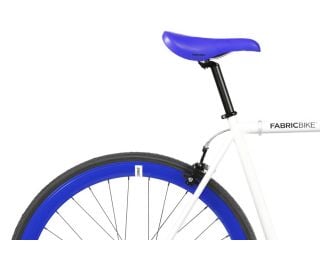 Bicicletta Fixie FabricBike White & Blue