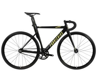 FabricBike Aero Glossy Black & Gold Track Bike