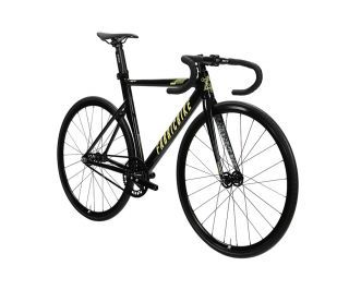 FabricBike Aero Glossy Black & Gold Track Bike