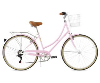 FabricBike Step-City 7 Speed Bike - Pink