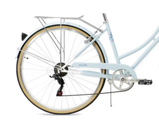 FabricBike Step-City 7 Speed Bike - Sky Blue