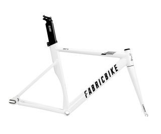 FabricBike Aero Rahmenset - Glossy White & Black