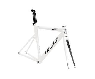 Cuadro Pista FabricBike Aero Glossy White & Black